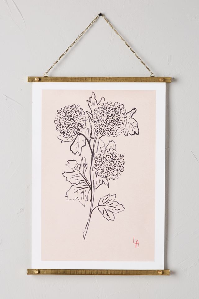 Brass Print Hanger #1