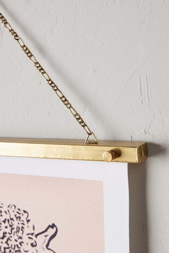 Brass Print Hanger #2
