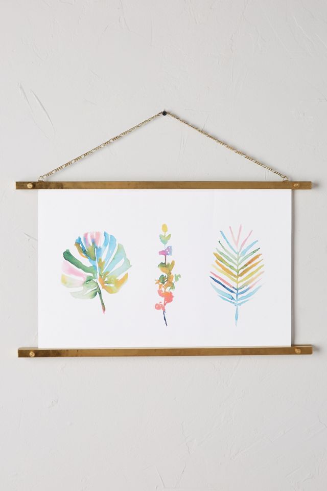 Brass Print Hanger #3