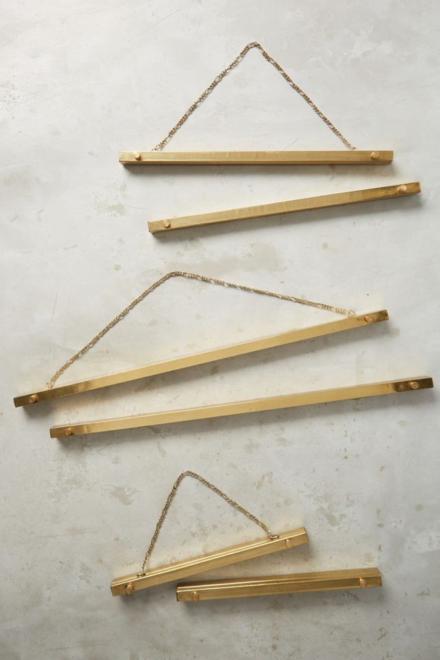 Brass Print Hanger #6