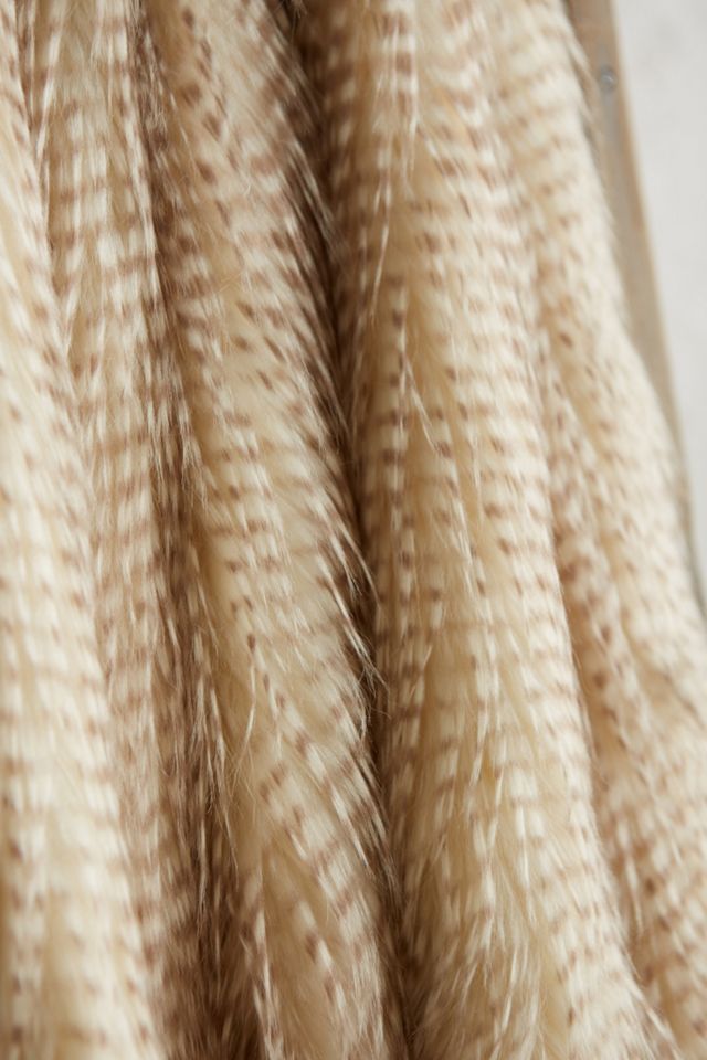 Animalia Faux Fur Throw Blanket #1