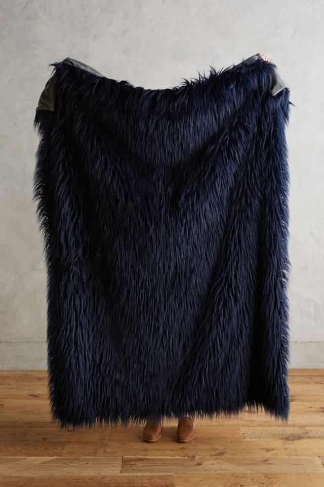 Chroma Faux-Fur Throw
