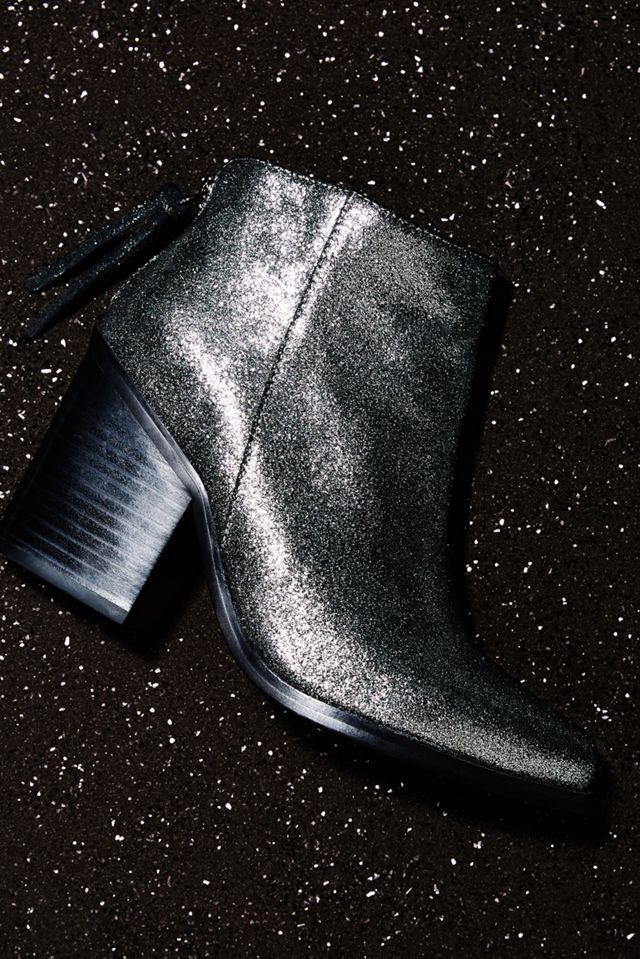 AoverA Brook Metallic Booties #5