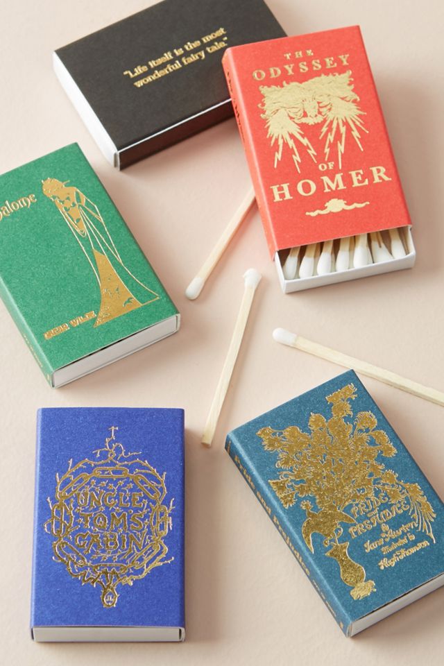 Novel Matchbook Set #1