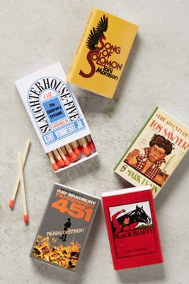 Novel Matchbook Set