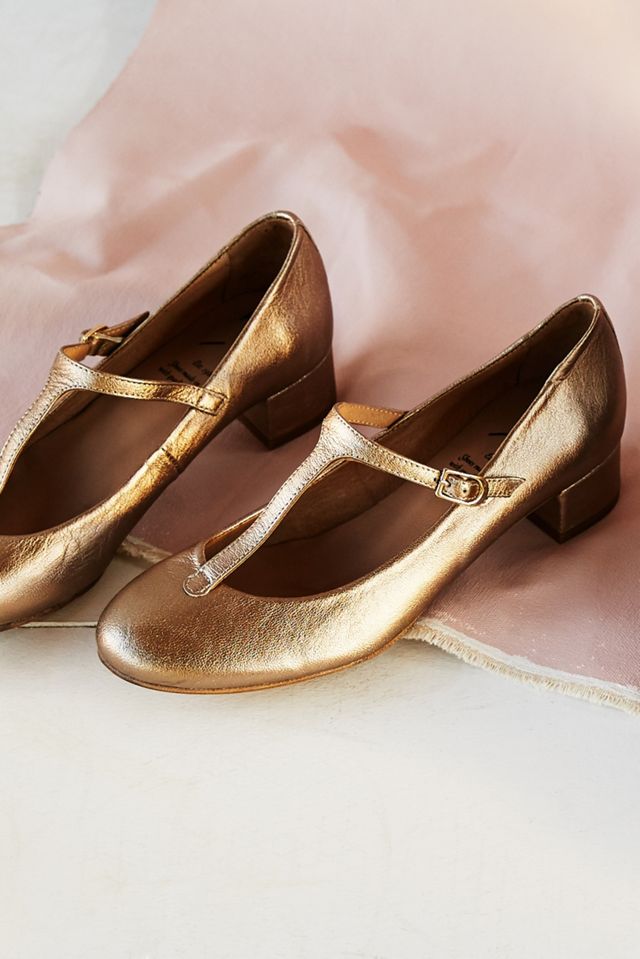 KMB T-Strap Block Heels #5