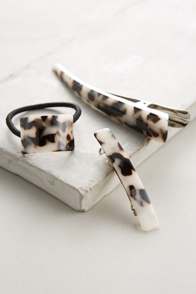 Tortoise Hair Clip Set Anthropologie
