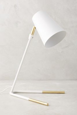 Gold-Dipped Task Lamp