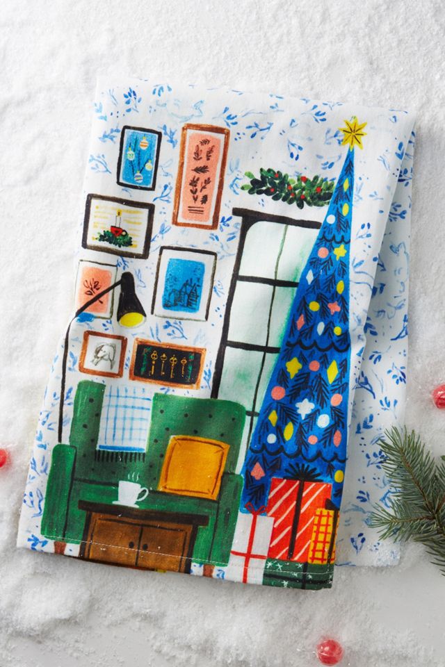 North Pole Tea Towel