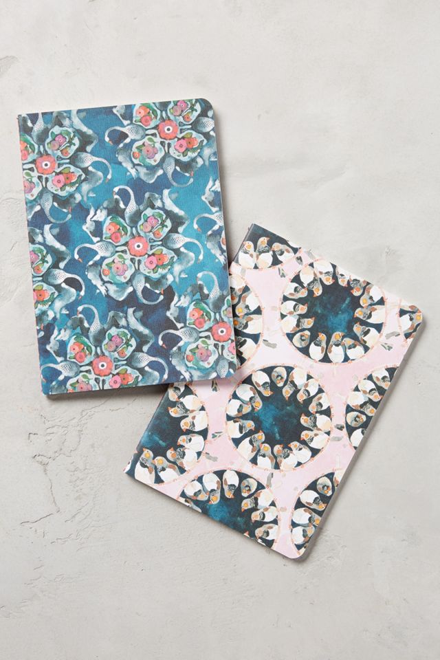 Plumed Crest Journal Set #1