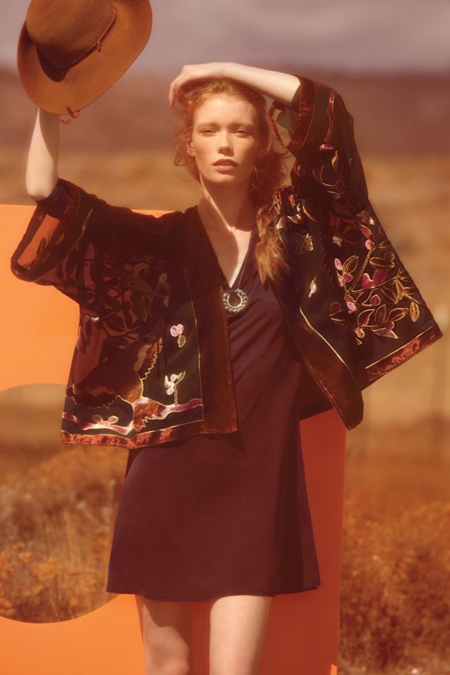 Velvet Fleur Kimono #3