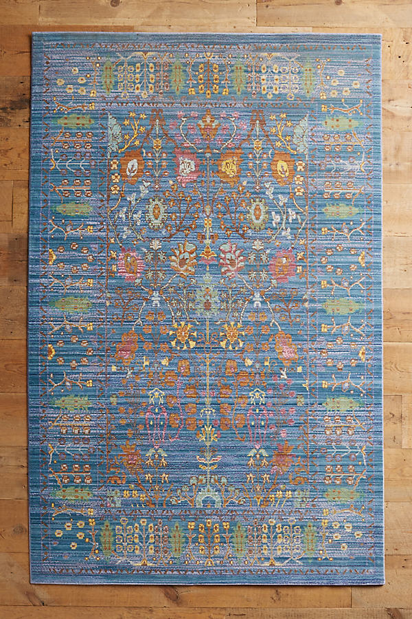 Anthropologie Penshurst Rug By  In Blue Size 2 X 3