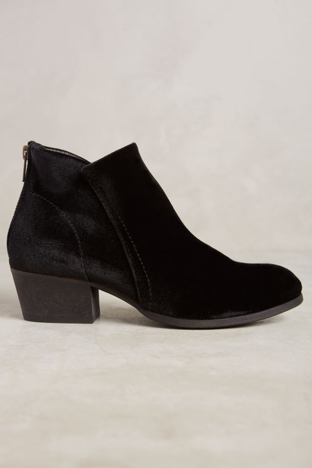Hudson Velvet Apisi Ankle Boots #1