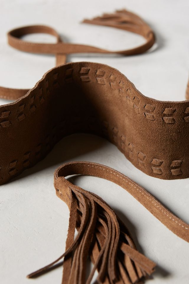 Ila Suede Wrap Belt #1