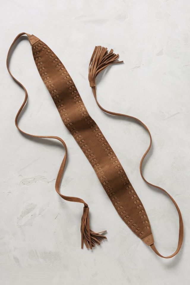 Ila Suede Wrap Belt