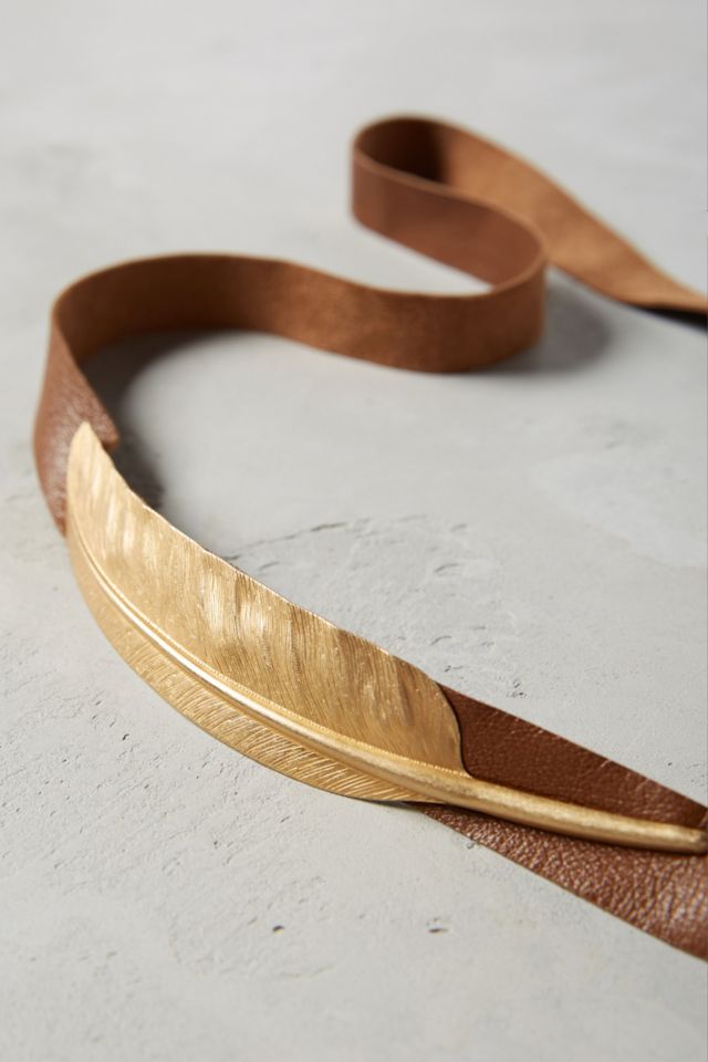 Feather Buckle Belt #1