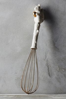 Ceramic Squirrel Whisk