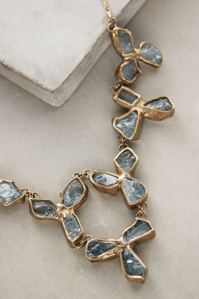 Trillium Bib Necklace #1