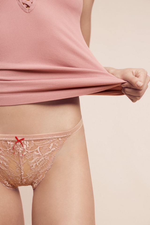 Elle Macpherson Body Lace String Thong #1