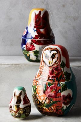 Francophile Matryoshka Measuring Cups