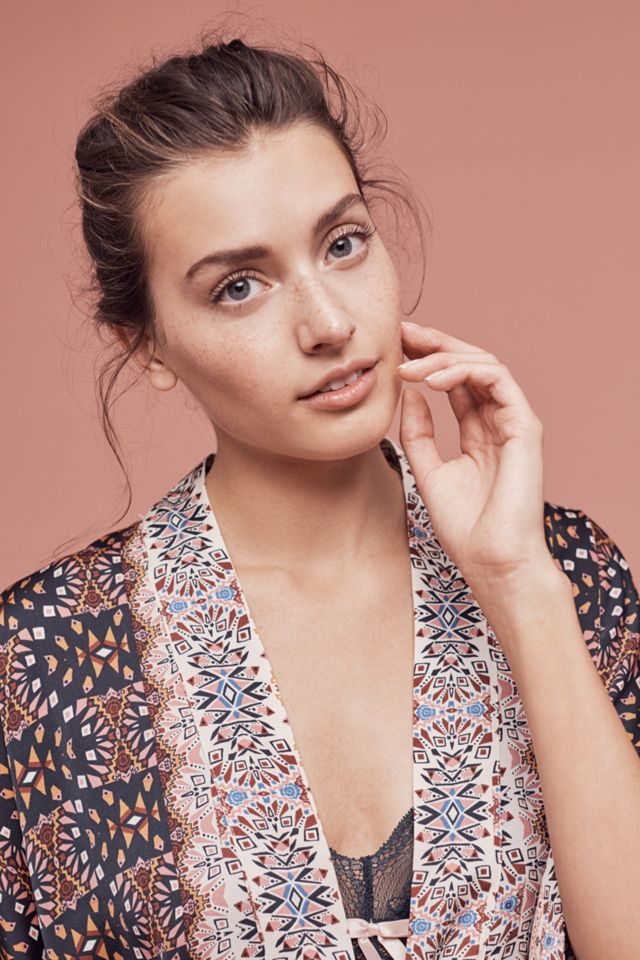 Sleep-In Sunday Kimono Robe #1