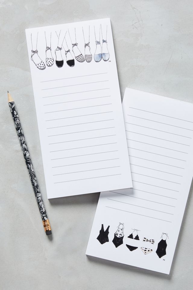 Inked & Illustrated Notepad #1