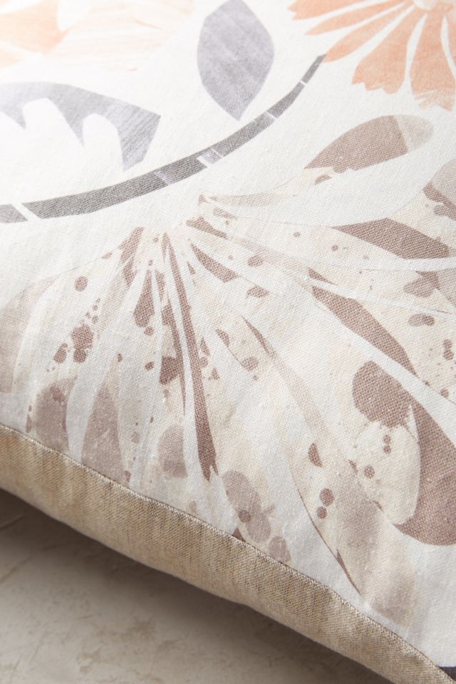 Rebecca Atwood Floral Collage Pillow #3