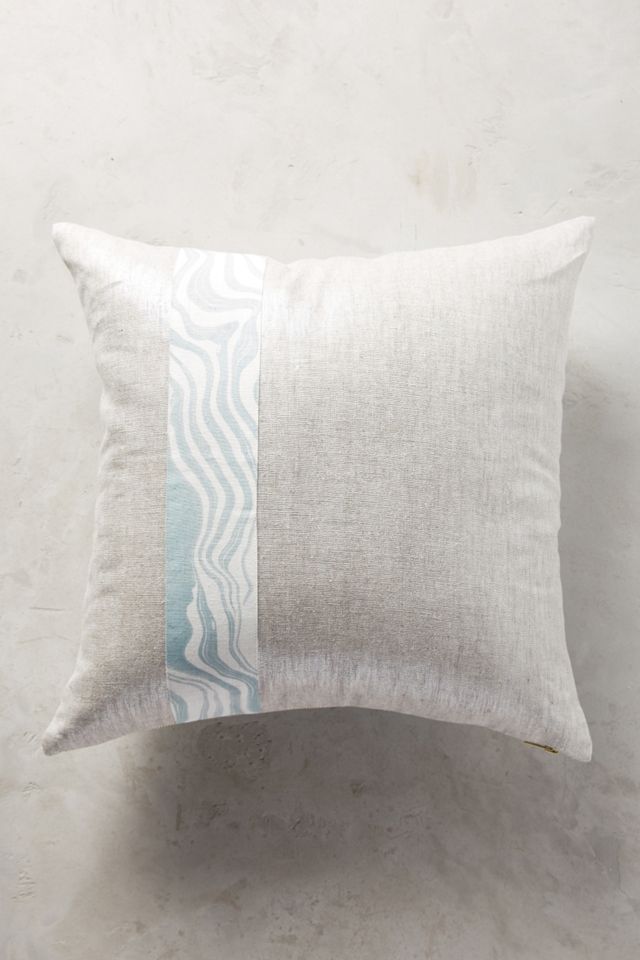 Rebecca Atwood Marbled Stripe Pillow #3