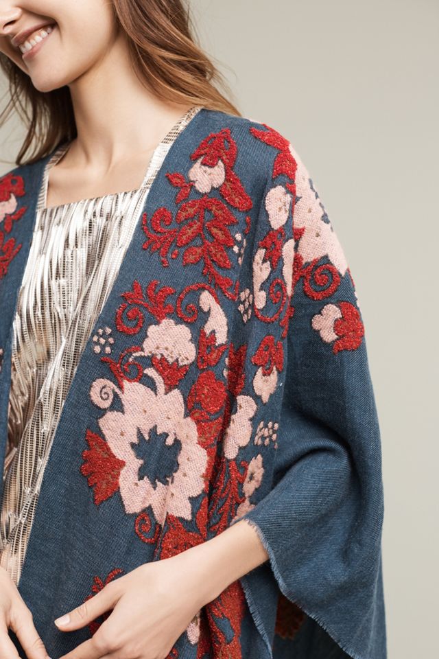 Folk Tale Embroidered Kimono #2