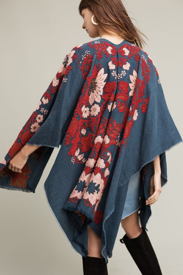 Folk Tale Embroidered Kimono #3