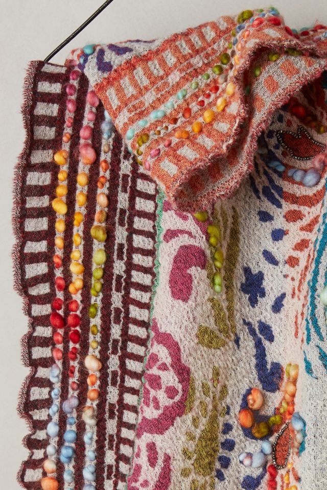 Caravan Embroidered Scarf #1
