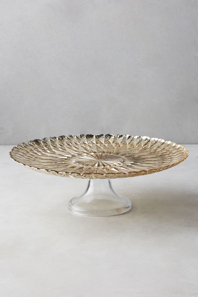 Mercury Glass Cake Stand