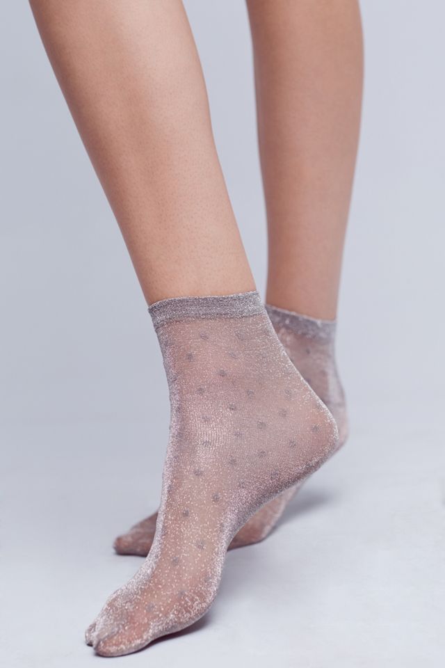 Shimmer Dot Socks #1