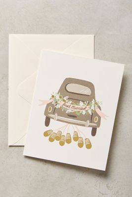 Just Married Card