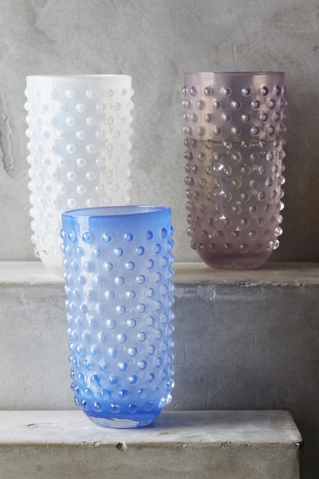 Ombre Hobnail Glass #1