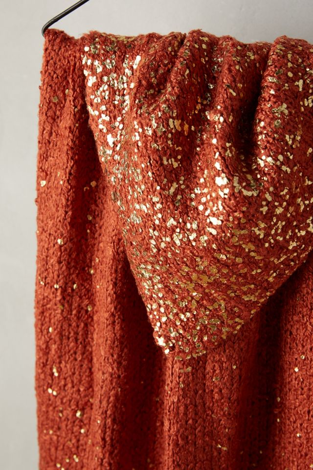 Shimmered Boucle Scarf #1