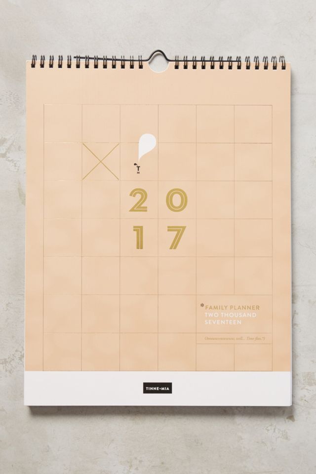 Household 2017 Planner
