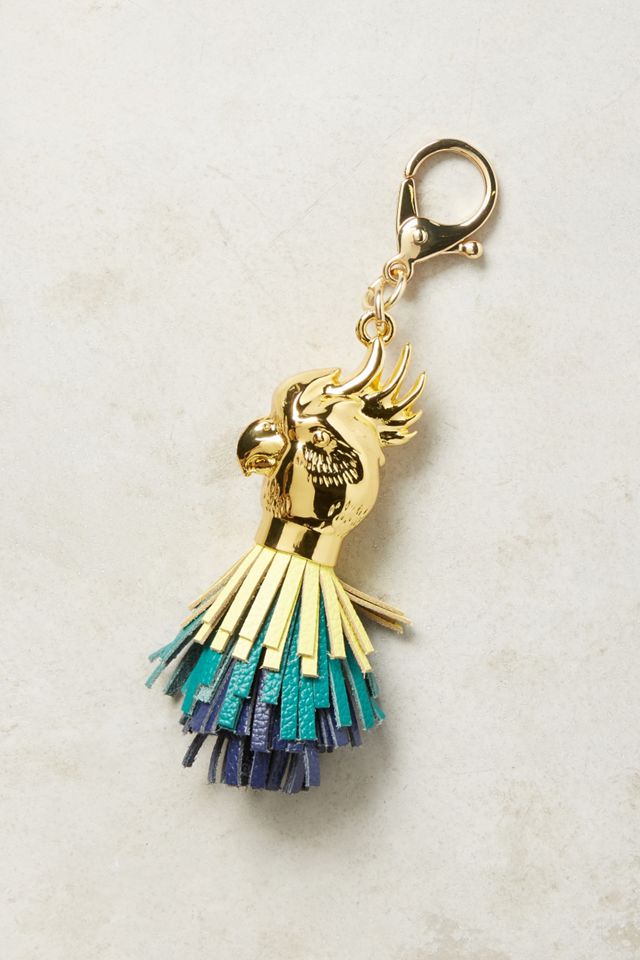 Tropical Tassel Keychain #1