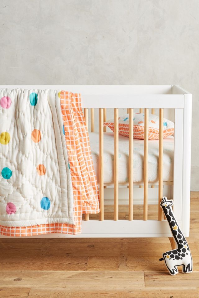 Dotingly Dotted Toddler Quilt & Playmat #1