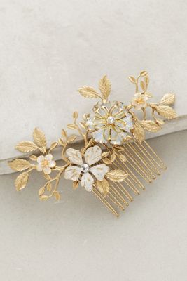 Brass Blossoms Comb