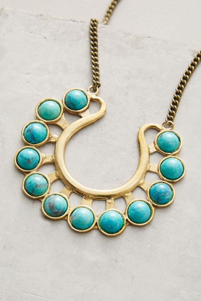 Horseshoe Pendant Necklace #1