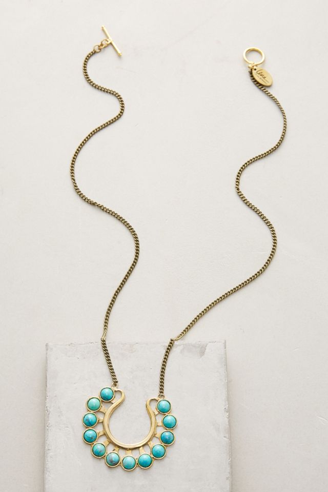 Horseshoe Pendant Necklace