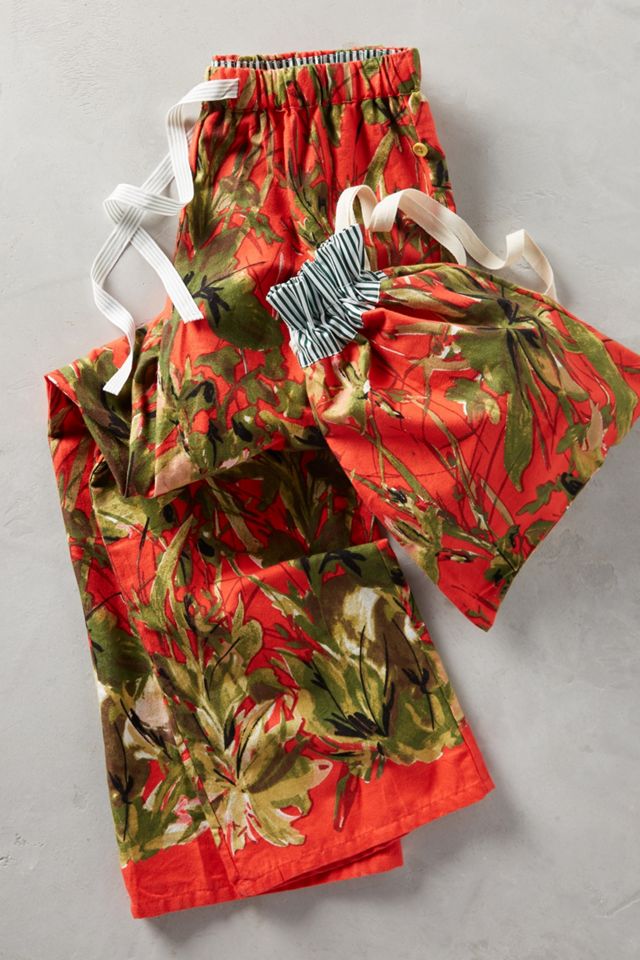 Doting Deer Flannel Sleep Pants Anthropologie