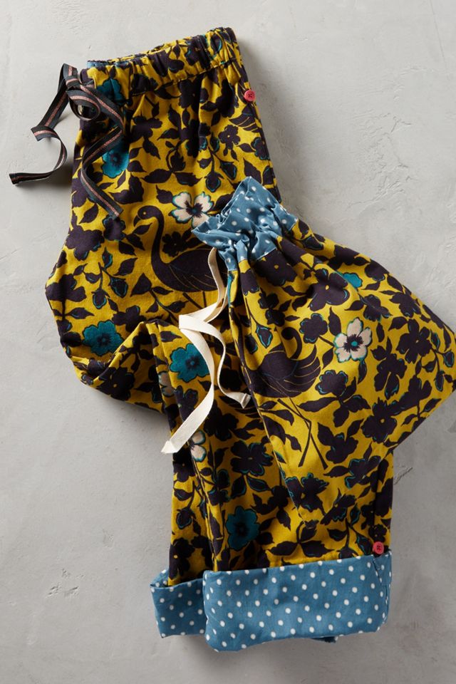 Birdsong Flannel Sleep Pants #3