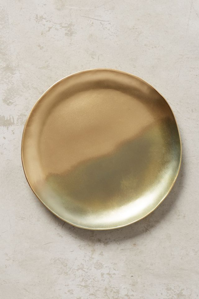 Oxidized Brass Coaster | Anthropologie