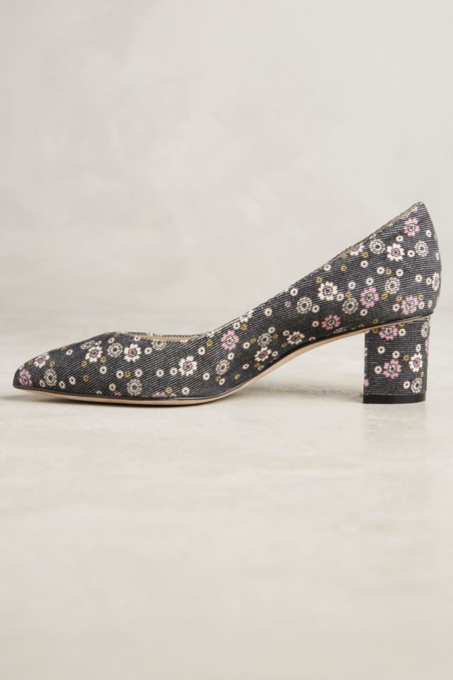 Sarah Flint x Orla Kiely Corduroy Emma Pumps #2