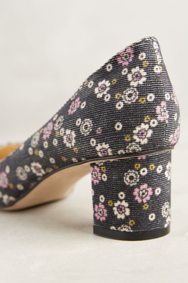 Sarah Flint x Orla Kiely Corduroy Emma Pumps #4