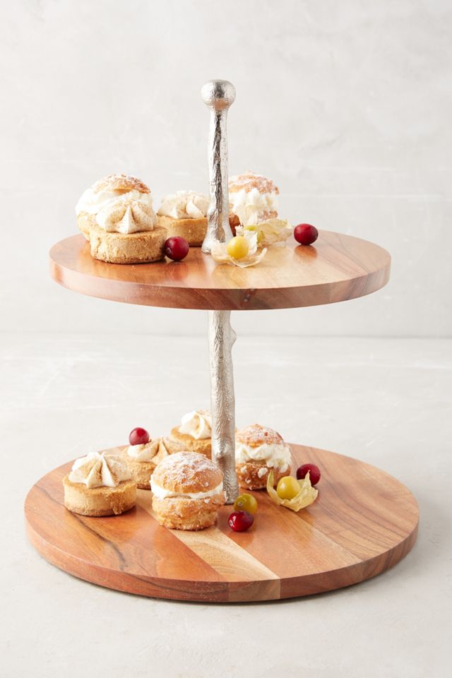 Tiered Branches Platter
