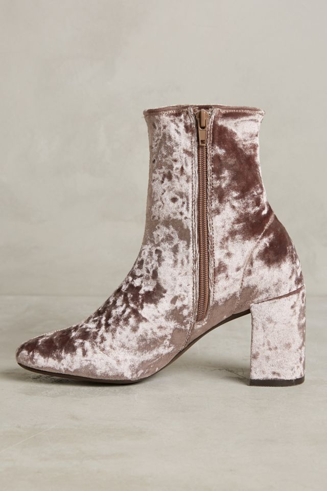 Jeffrey Campbell Cienega Velvet Ankle Boots #2