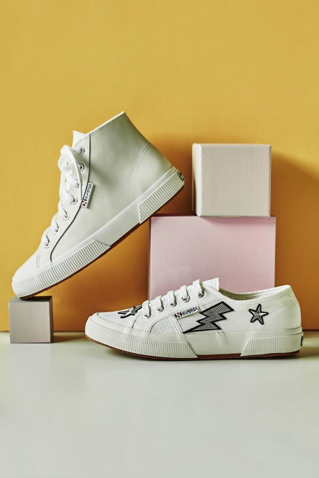 Superga Leather High-Top Sneakers #5
